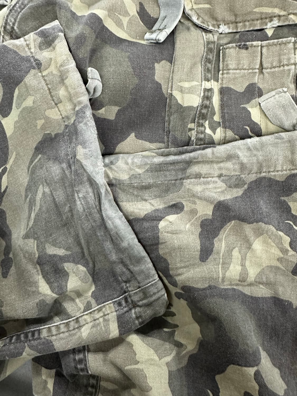 아디X앙드레 하프집//아베 카모카고바지 상품이미지8