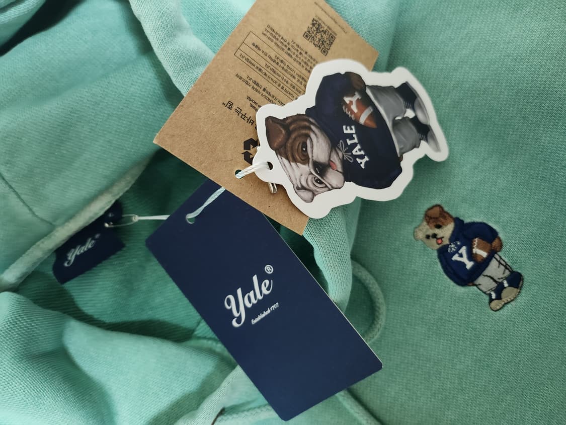 예일 피그먼트 워싱 후드티 상품이미지9