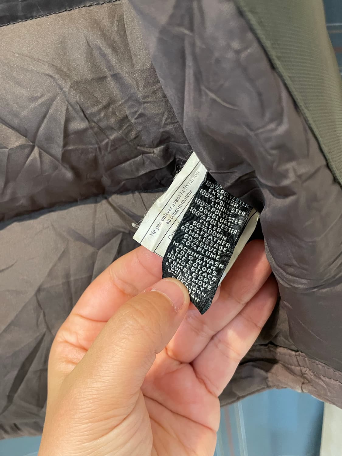 아메리칸이글 다운패딩조끼 브라운컬러 상품이미지8