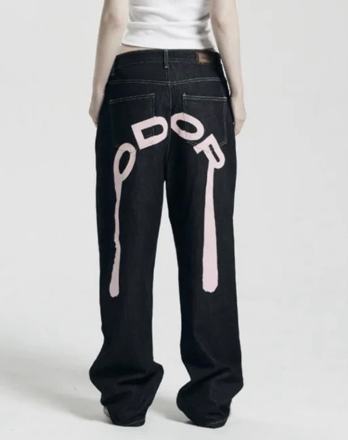 오도어 로고 드랍 데님 상품이미지1