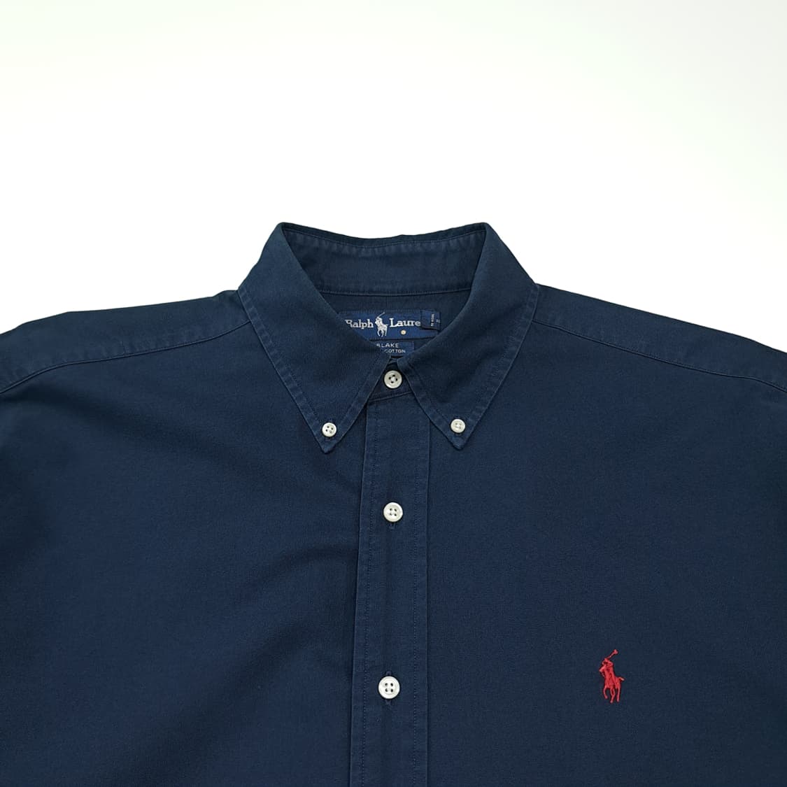 CK073 L 폴로 90s 레드포니 버튼다운 다크네이비 셔츠 남방 상품이미지2