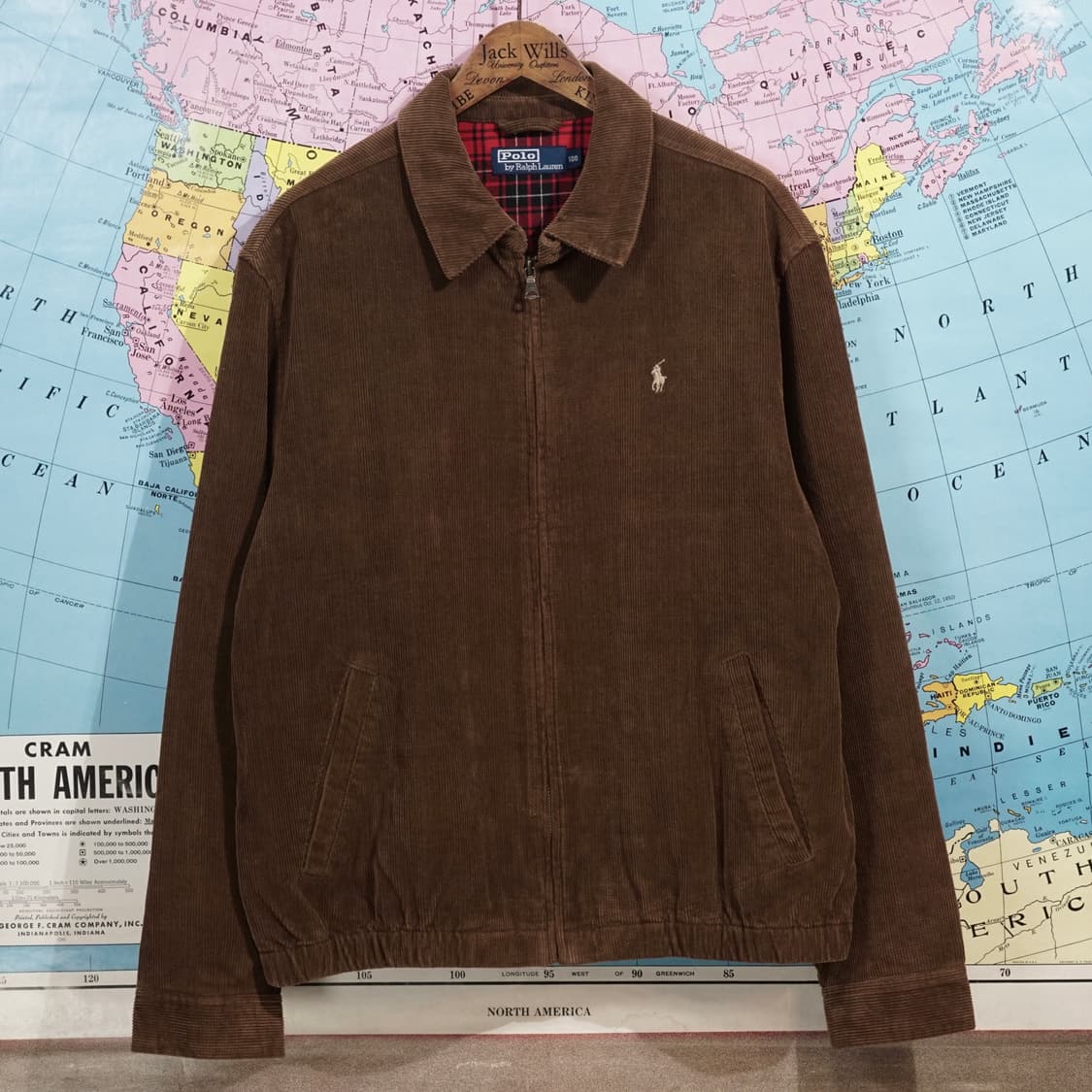 폴로 랄프로렌 90s 헤링턴 코로듀이 자켓 상품이미지2