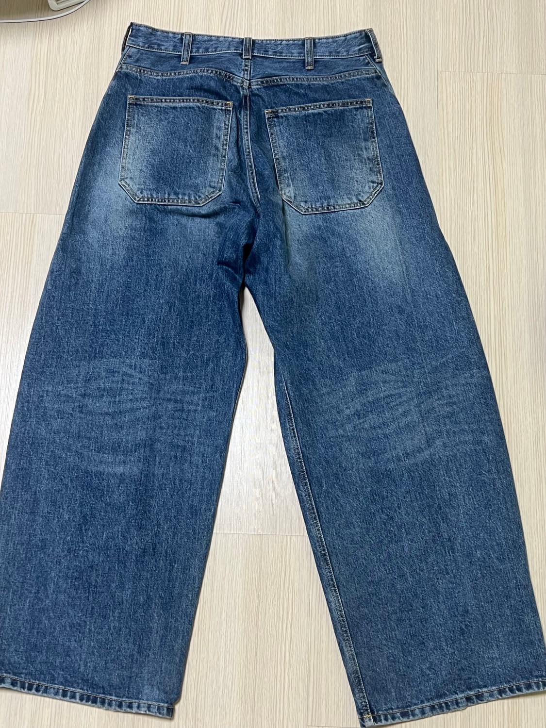 해칭룸 와이드 커브드 진 3사이즈 상품이미지2