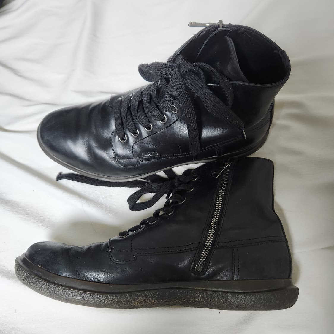 프라다 레더 부츠 상품이미지1