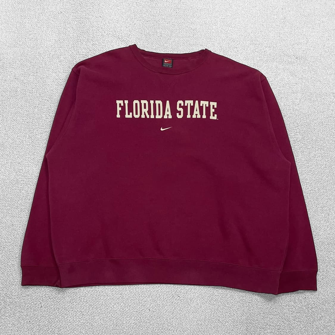나이키 USA 올드스쿨 Florida 크루넥 맨투맨 버건디 상품이미지1