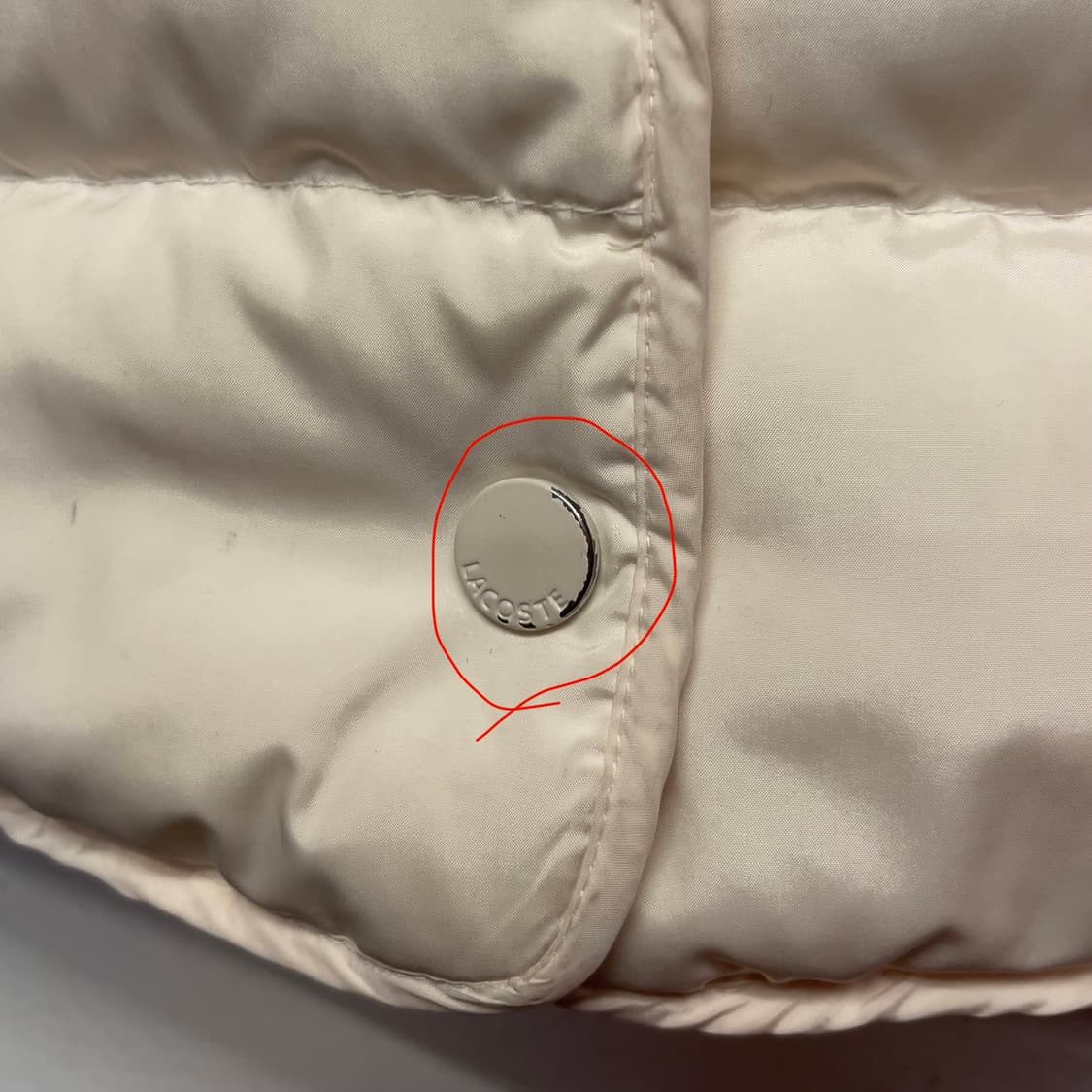 라코스테 (우먼) 구스다운 경량 패딩 자켓   상품이미지4