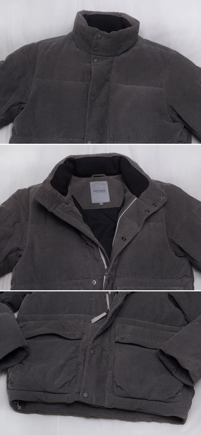 시리즈 (series) 투르쿠 코듀로이 헤비 구스다운 숏패딩 (100+) 상품이미지4