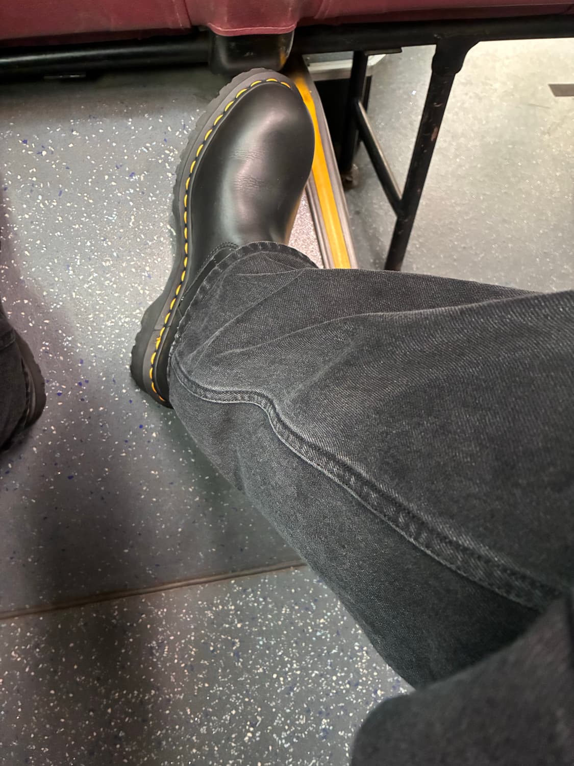 닥터마틴X스투시 데콘 와나마 레더부츠 상품이미지8