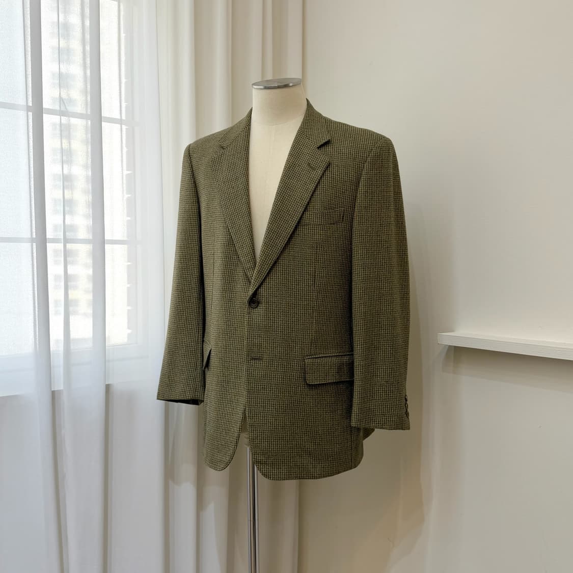 VENETO by PLUM 체크 트위드 자켓 상품이미지3