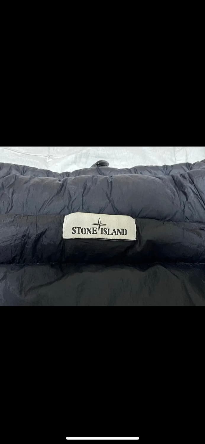  스톤아일랜드 크랭클랩스 논후드 우원재 패딩 17fw L 상품이미지3