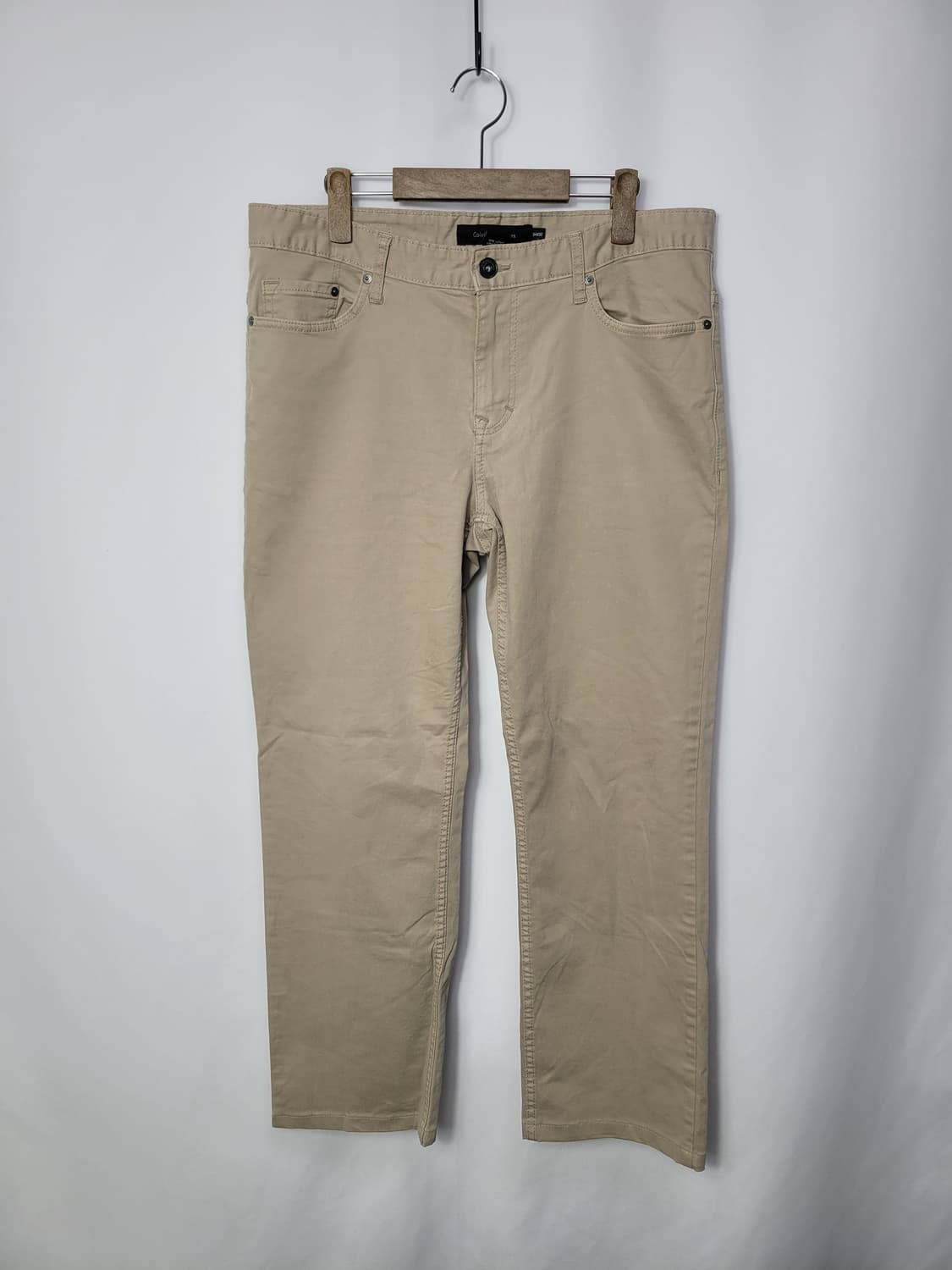 캘빈클라인 진 베이지 면바지 상품이미지1