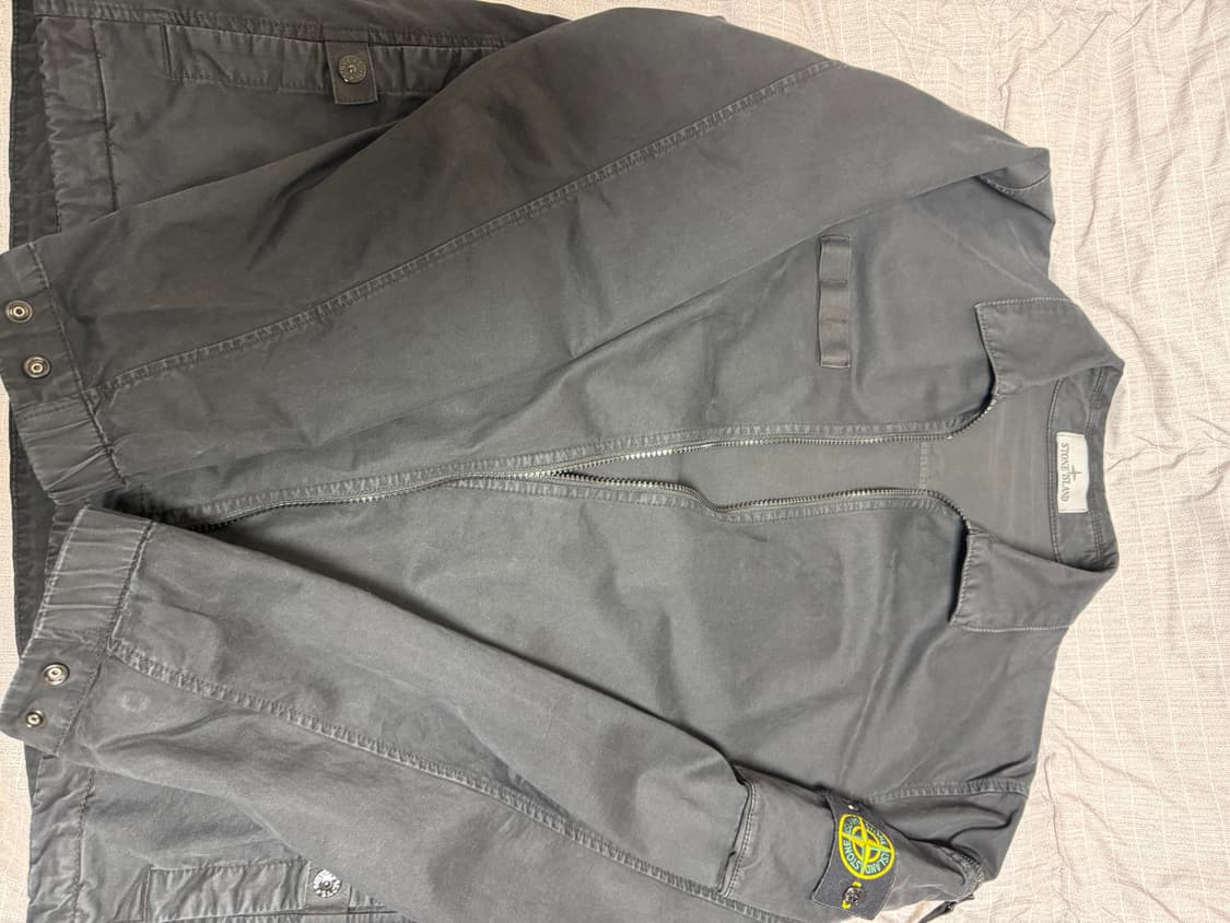 스톤아일랜드 오가틱 스트레치 브로큰 트윌 코튼 XL 사이즈 판매 상품이미지1