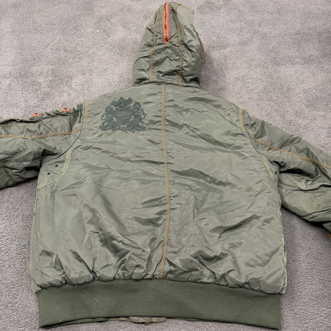 [정품/105] N'GENE 멀티 포켓 N-2B 플라 이트 자켓 c1 상품이미지4