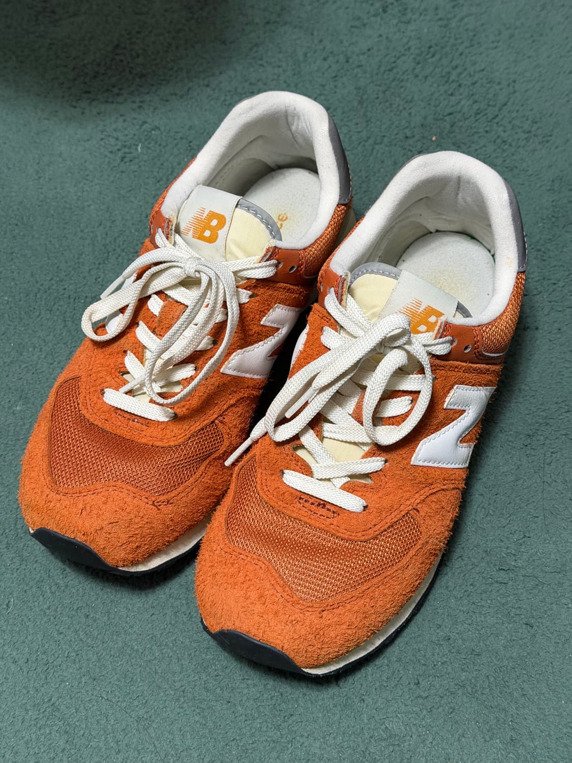 270) 뉴발란스 574 헤리티지 오렌지 단품 상품이미지1