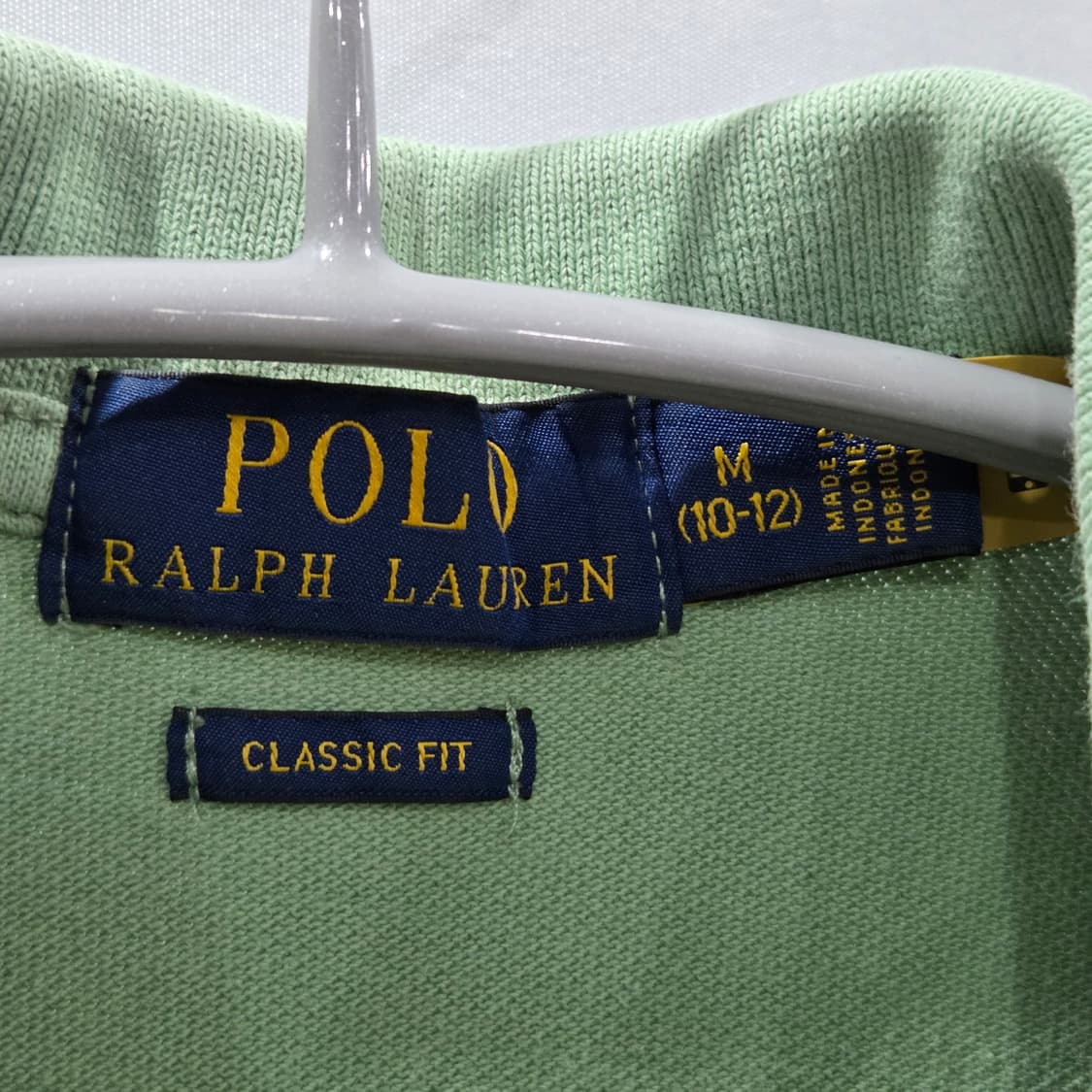 폴로랄프로렌 키즈 피케 카라 반팔티 M/10/12 상품이미지3