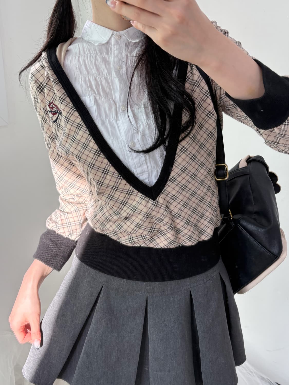 burberry 버버리 노바체크 후드 롱슬리브 상품이미지5