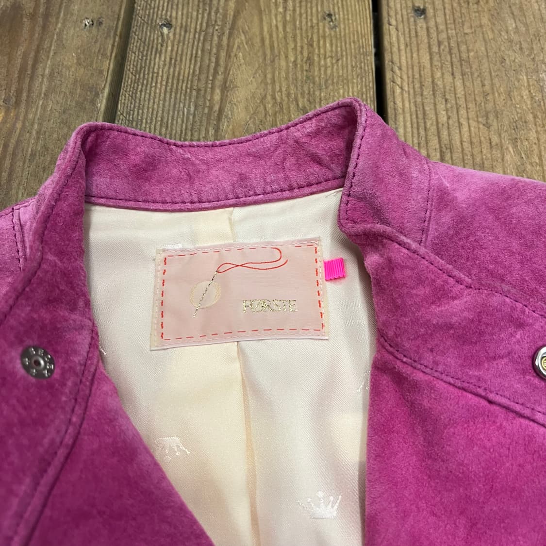 forste 리얼 레더 딱붙 자켓  상품이미지4