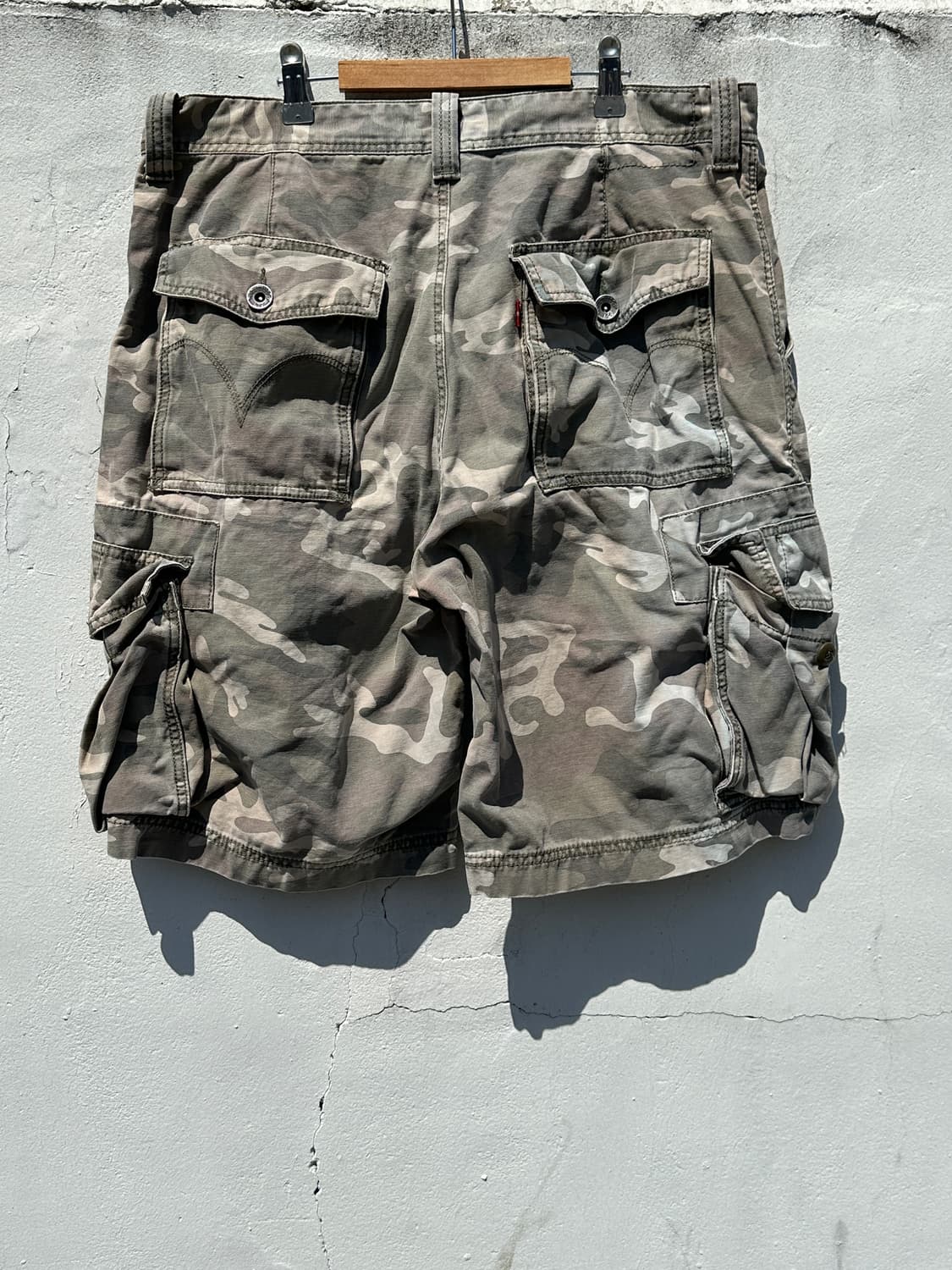[34] 00s 리바이스 카모 카고 반바지 밀리터리 상품이미지8