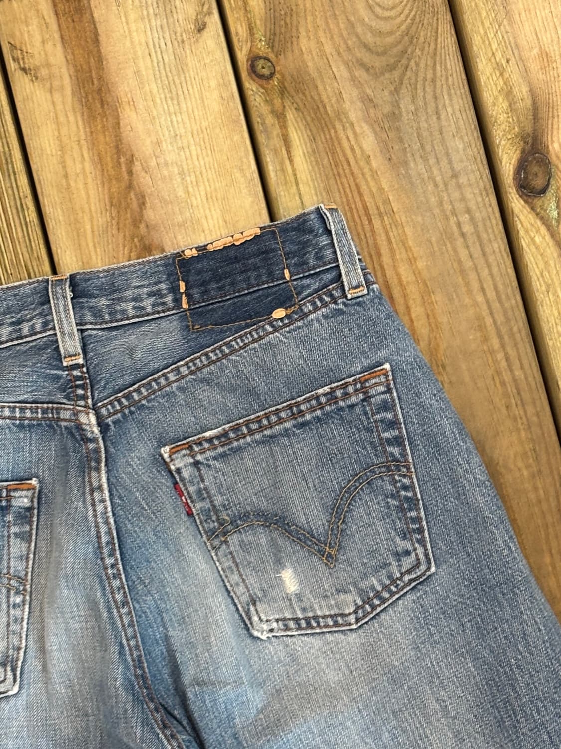     Levi’s 501 아트 리페어 스트레이트 데님 상품이미지10