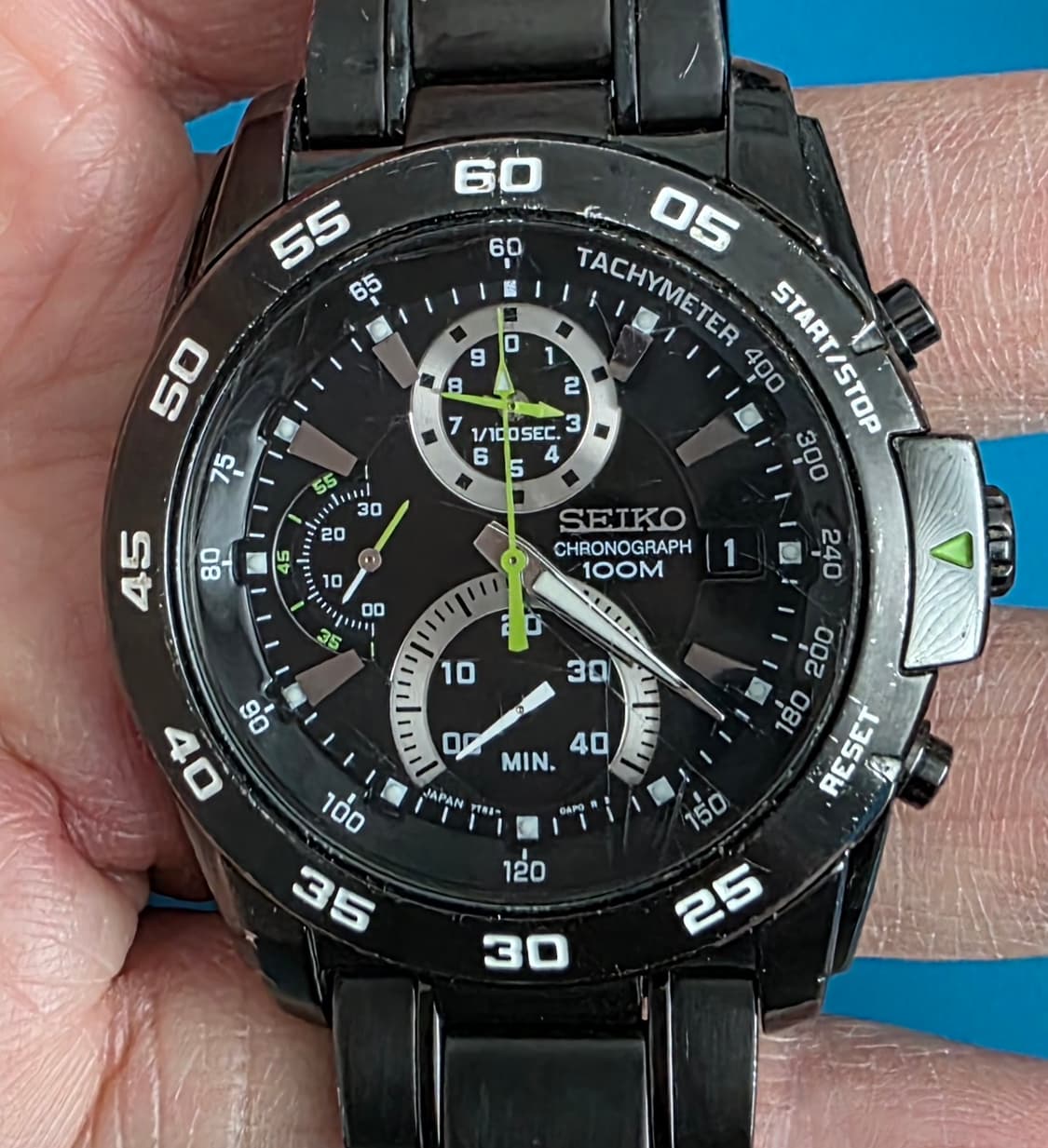 세이코 (SEIKO) 7T82-0AK0 크로노 그래프 SPC027J1 시 상품이미지1