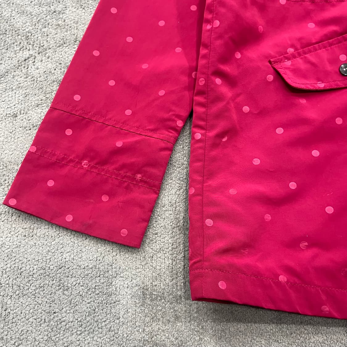 노스페이스 걸즈 도트 폴카닷 바람막이 상품이미지3