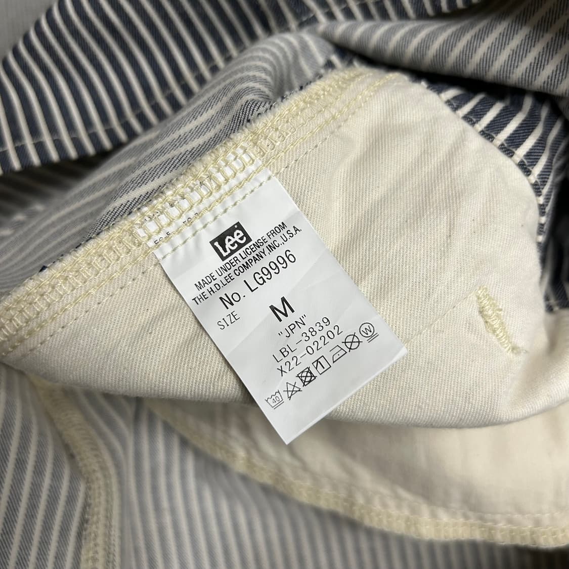 Lee Bandana Hickory Stripe Jacket 상품이미지9