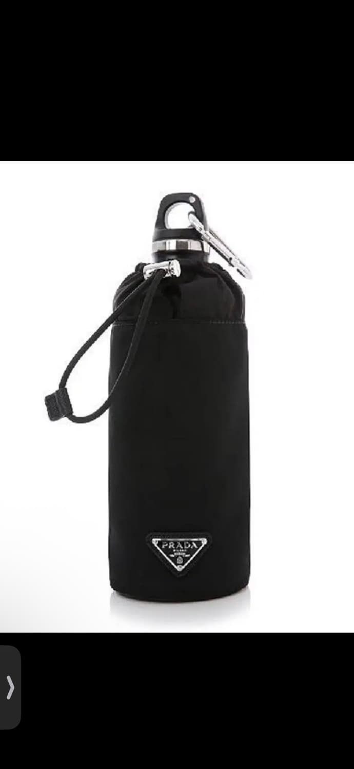 프라다 삼각로고 파우치 스테인리스 텀블러 500ML 블랙 상품이미지1