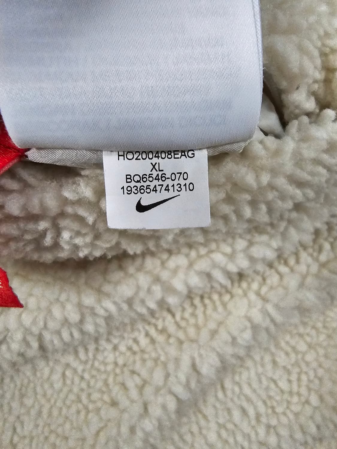 나이키 빅스우시 리버시블 후리스 플리스자켓 XL(105) 상품이미지6