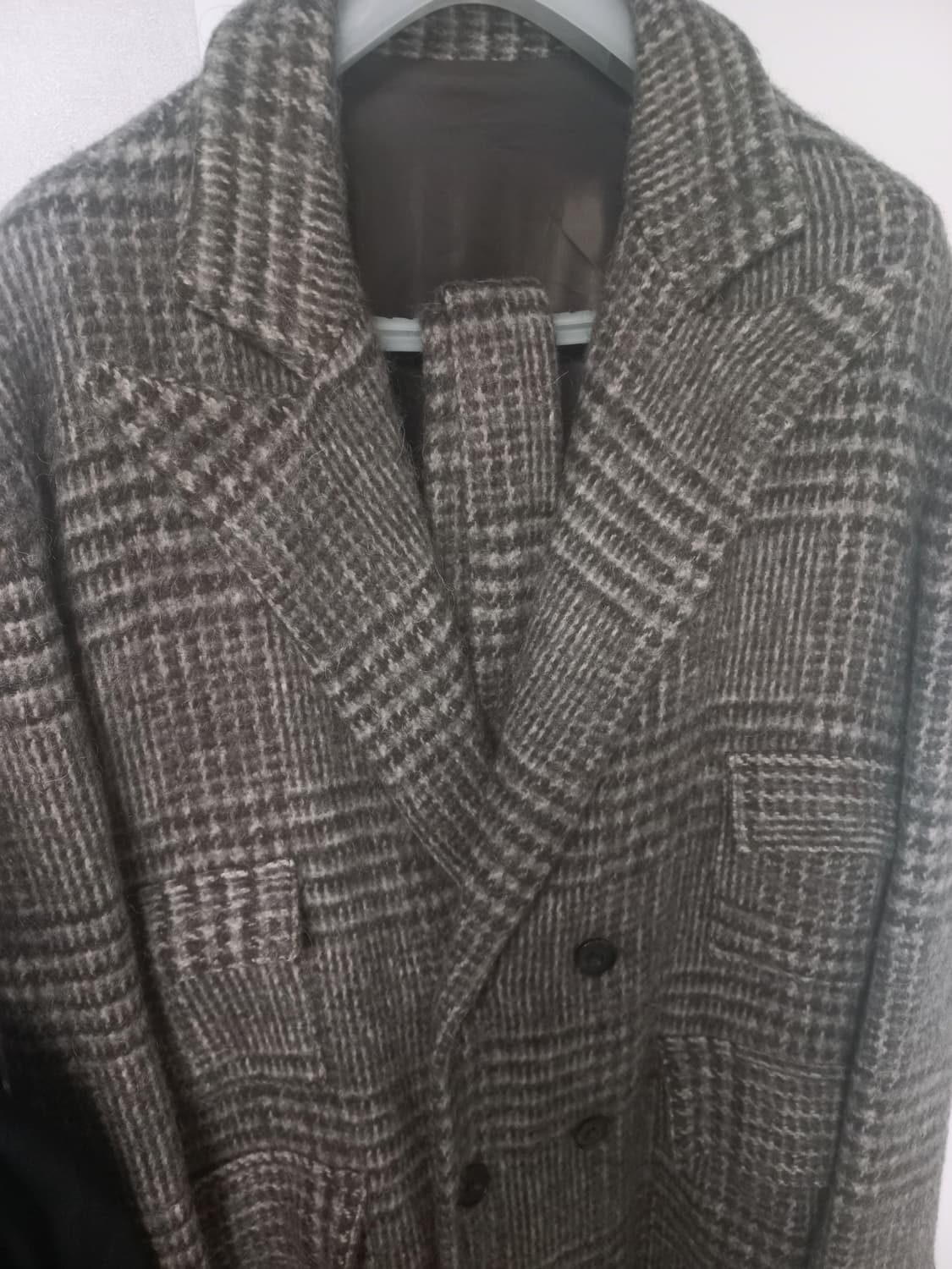 pas024 체크코트 상품이미지4