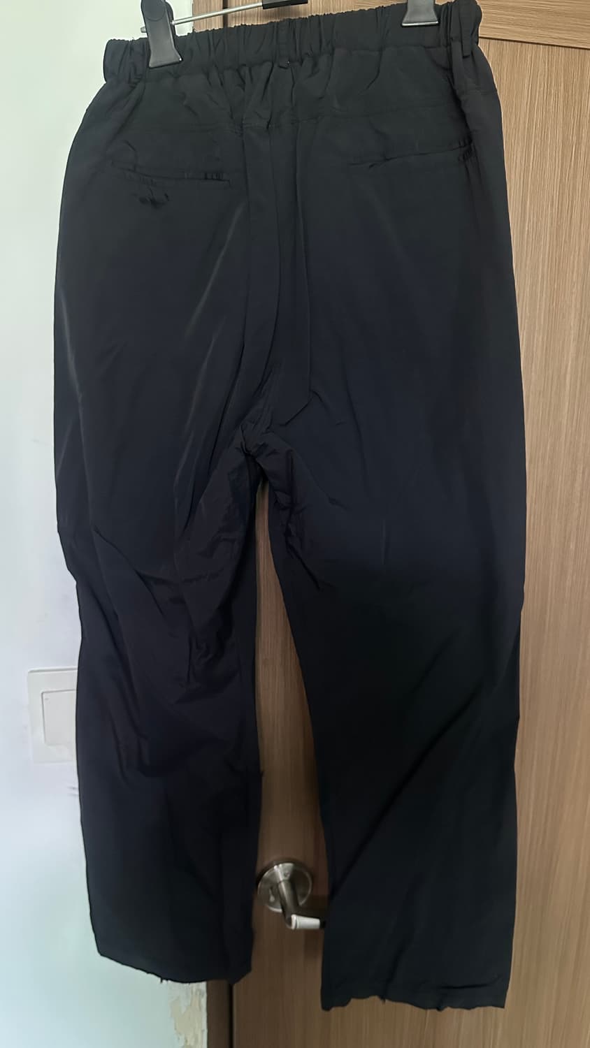 산산기어 나일론 웨이브 팬츠 블랙 (초판) 상품이미지2