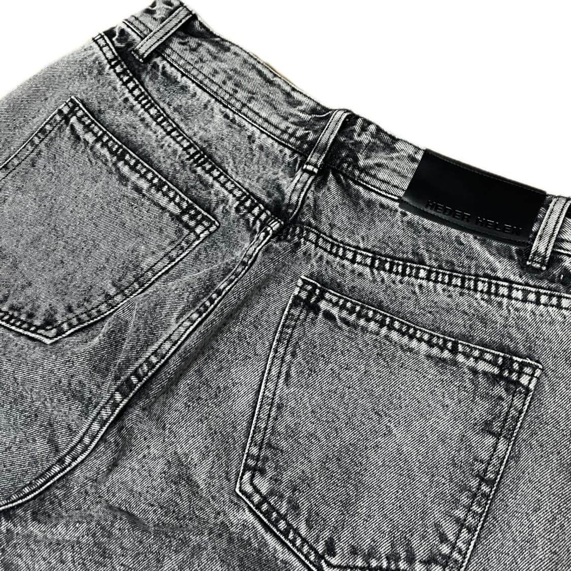 플레어핏 와이드핏 워싱 데님 상품이미지5