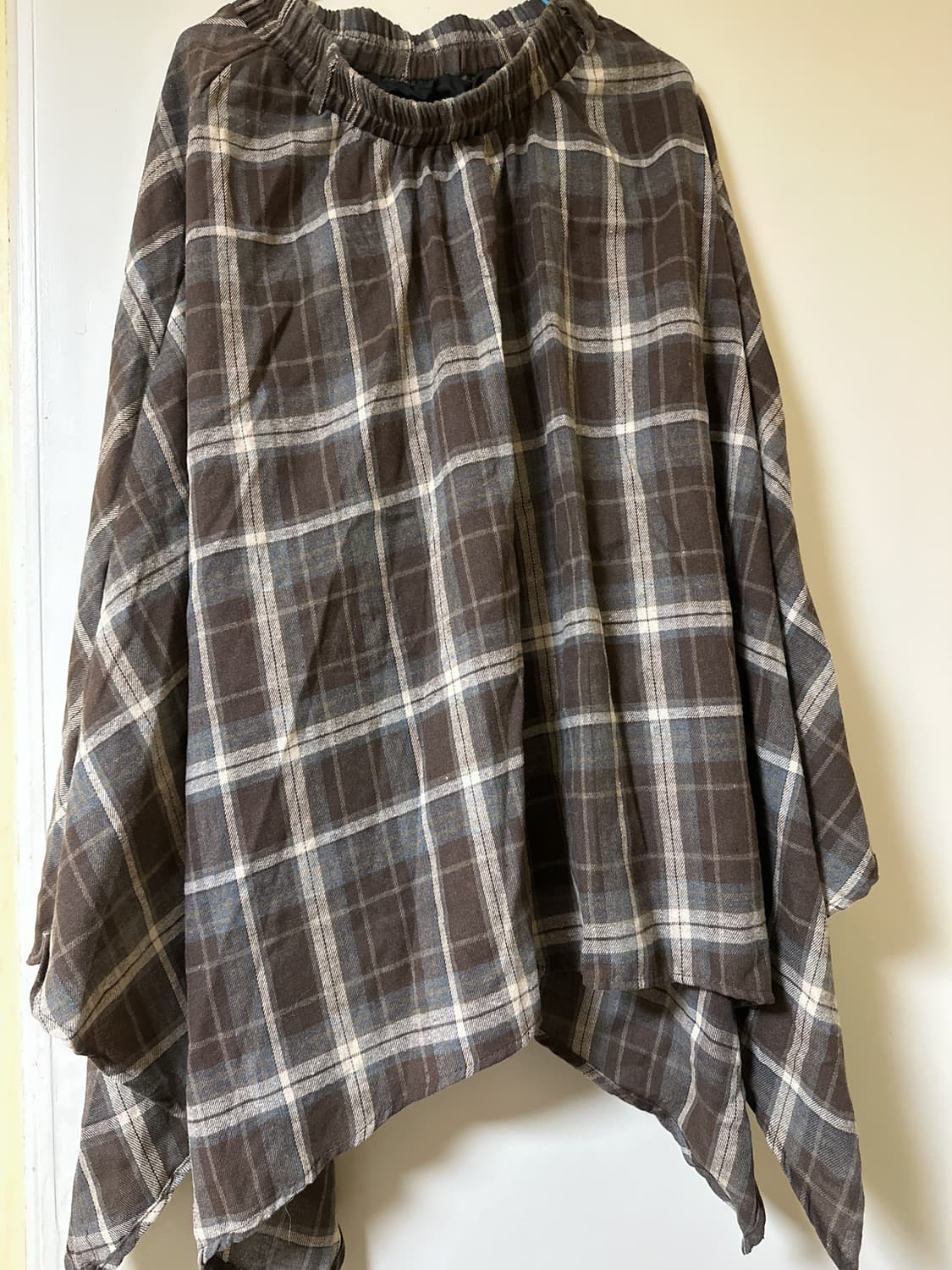 [새상품] 브라우니 언발란스 체크스커트 상품이미지1