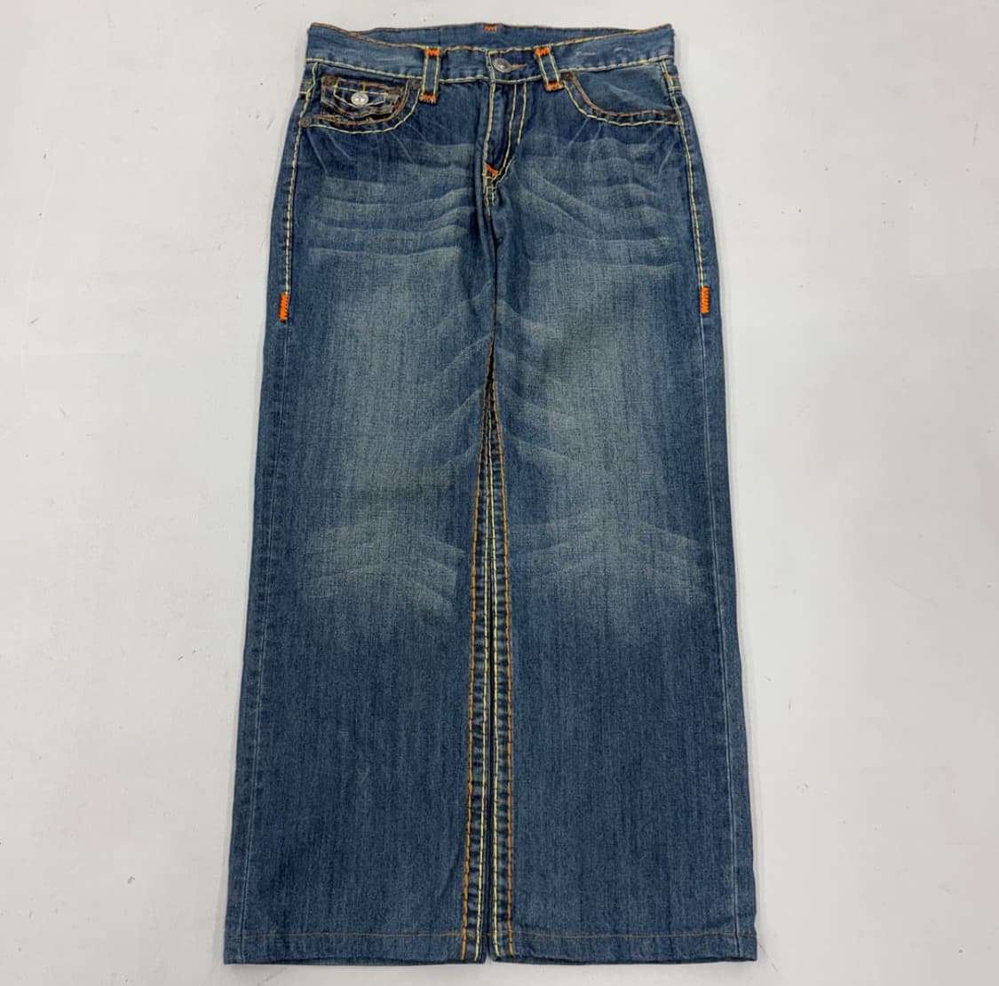 트루릴리전 Y2K 빌리슈퍼티 와이드 데님 팬츠 상품이미지3