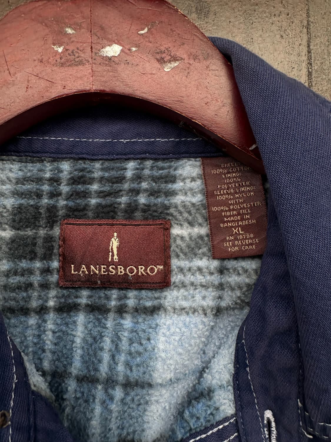  네이비 워크 셔츠 자켓 상품이미지4