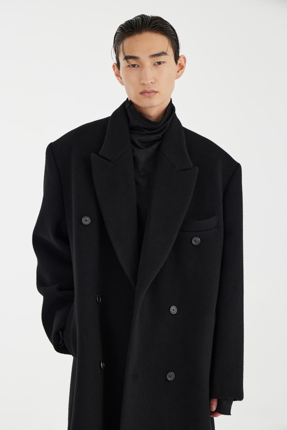 [M] Youth 23fw oversized double b coat 상품이미지3