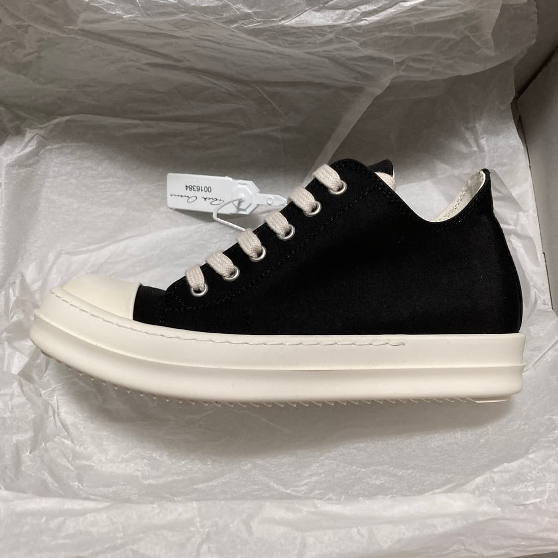 릭오웬스 다크쉐도우 컨버스 로우 라몬즈 36 상품이미지4