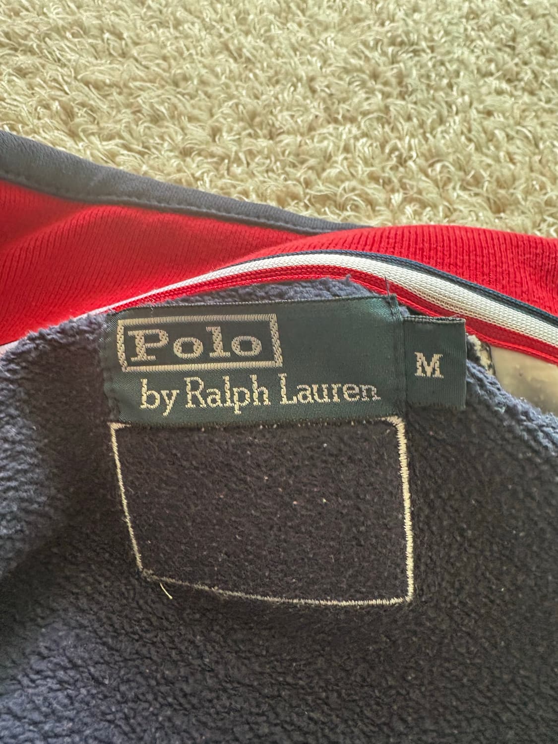 폴로 빅포니 성조기 레이싱 집업 상품이미지3