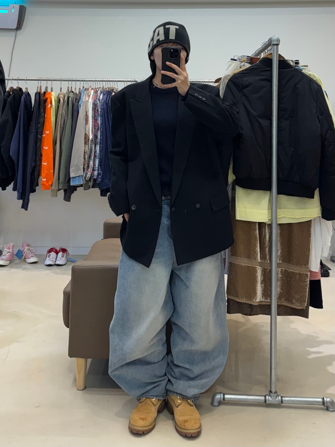 꼼데가르송 옴므  모직 더블자켓 상품이미지3