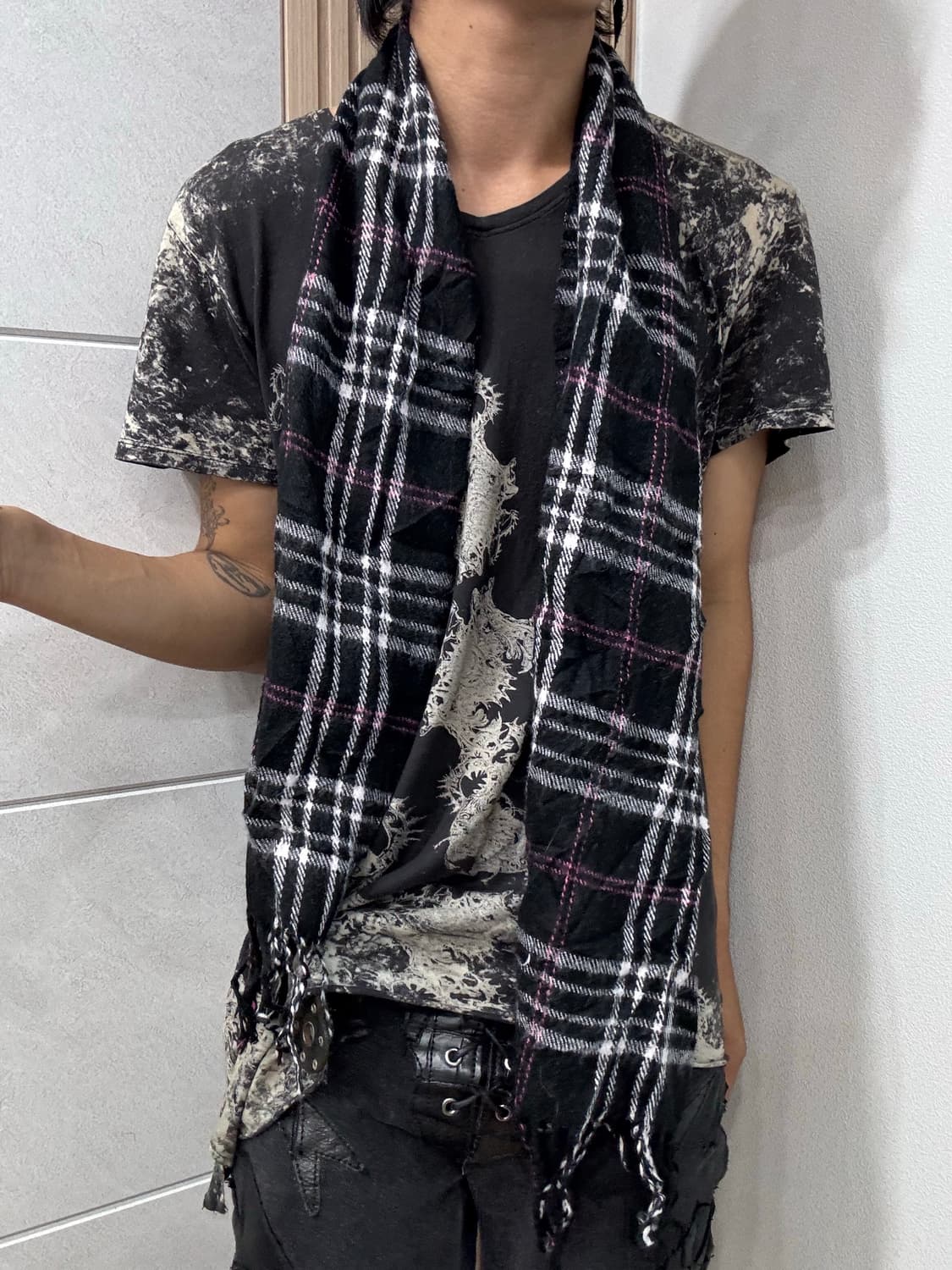 7. Check pattern scarf 2.5 상품이미지2
