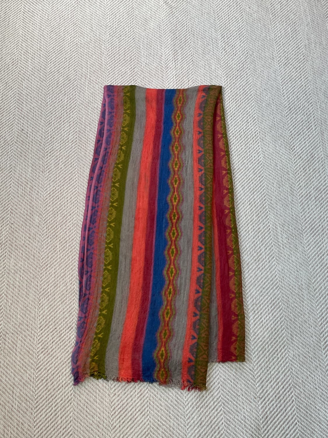 Zara 자라 인디안 에스닉 머플러 J03392 상품이미지1