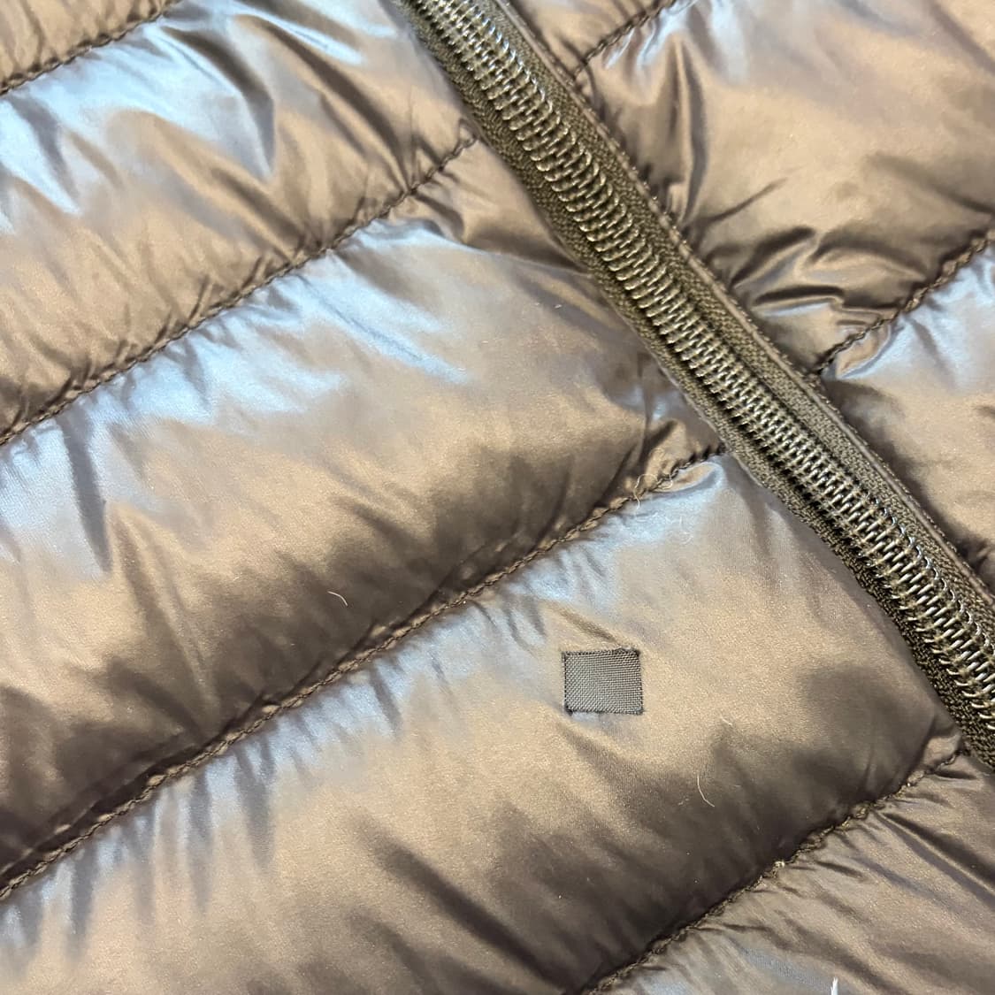 [XL] 디젤 포켓 블랙 경량 패딩 점퍼 C797 상품이미지8