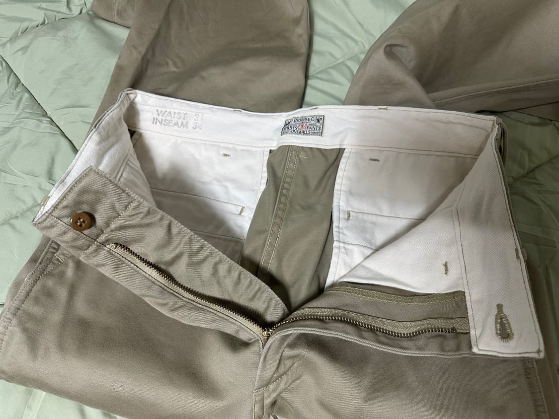 버즈릭슨 오리지널스펙 치노 카키 31 상품이미지3