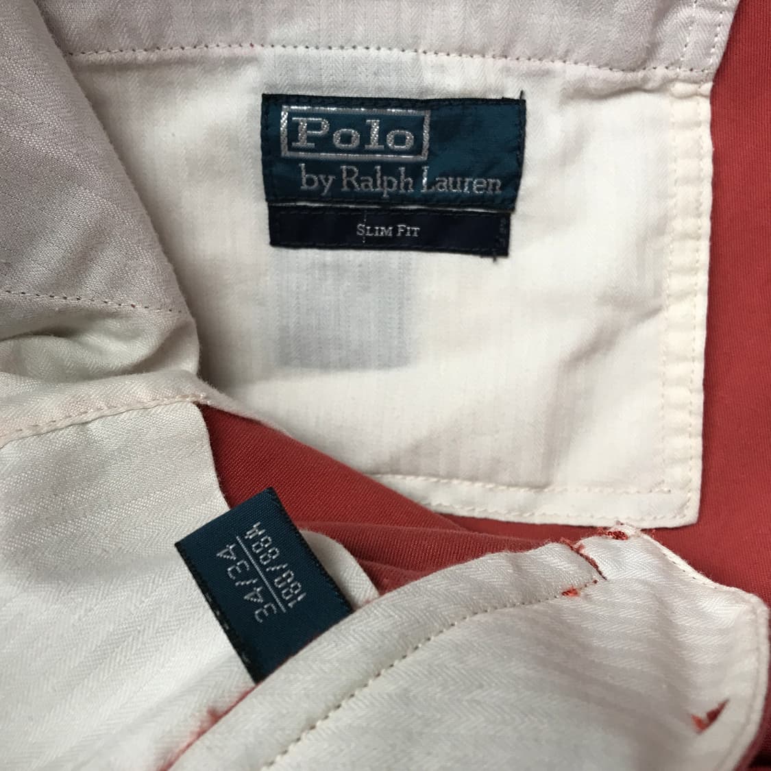 폴로 랄프로렌 핑크 치노 팬츠 새상품 34/34 상품이미지7