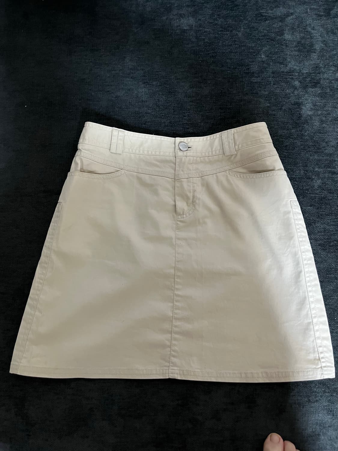 라코스테 베이지 스커트 상품이미지2