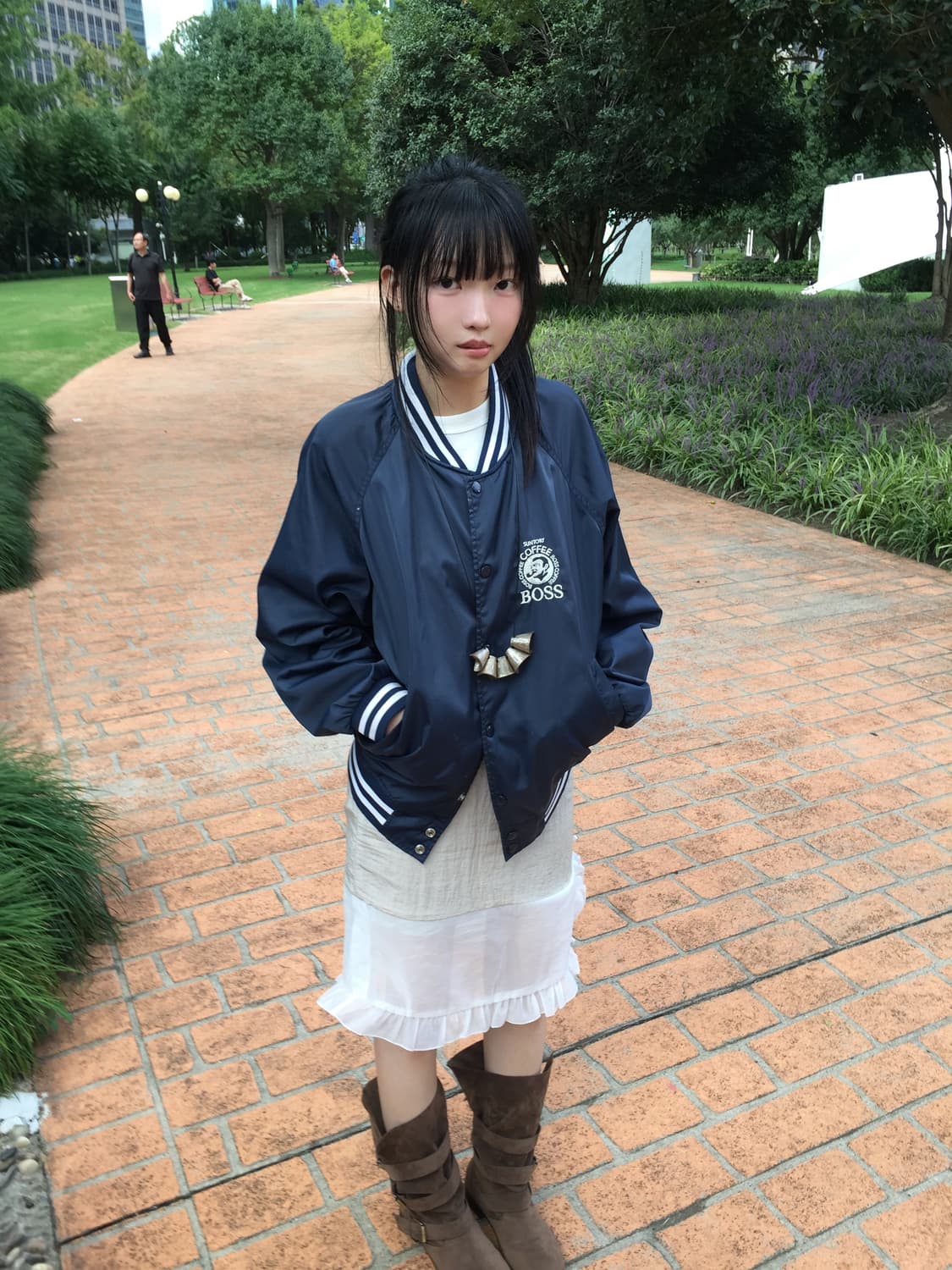  데어드 EYELET RUFFLE SKIRT 상품이미지5