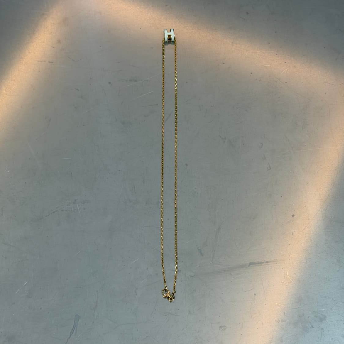 [리오브전포점] 에르메스 미니 팝아슈 누아 펜던트 목걸이 상품이미지4