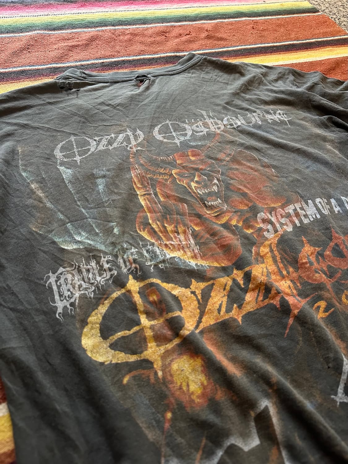 2002 Ozzfest vintage Distressed T Shirt 상품이미지7