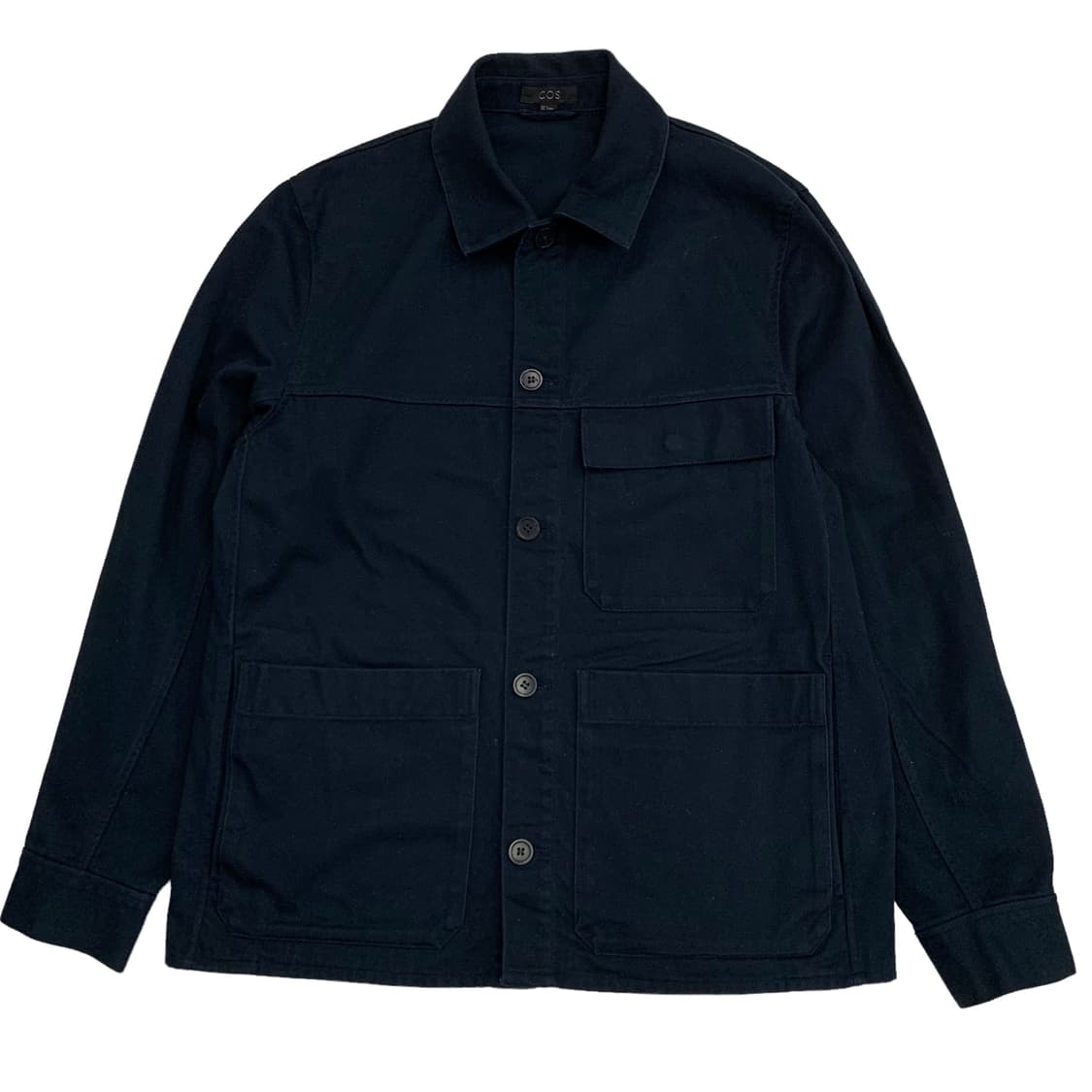 코스 Cos 네이비 코튼 자켓 상품이미지1