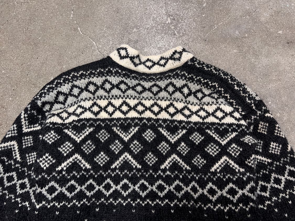 OSLO 핸드메이드 노르딕 울 스웨터 상품이미지7