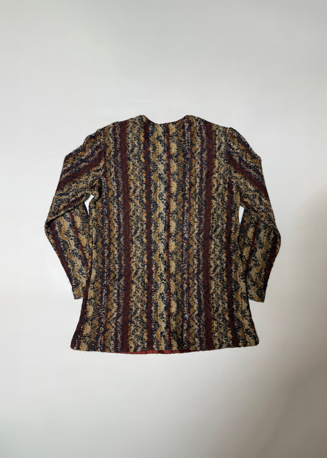 미쏘니 패턴 포켓 니트 상품이미지4